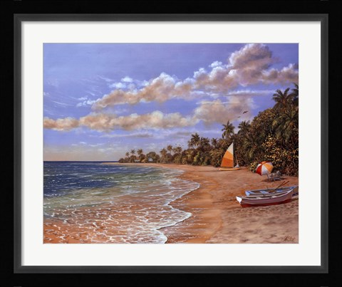Framed Dream Beach Print