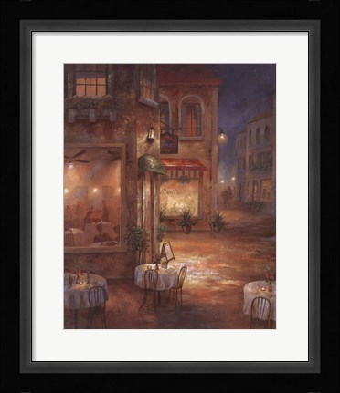 Framed Cafe Marie Print