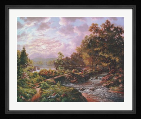 Framed Summer Retreat Print