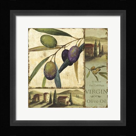 Framed Tuscan Delight II Print