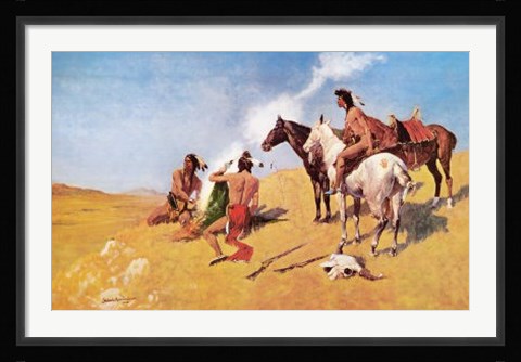 Framed Smoke Signal Print