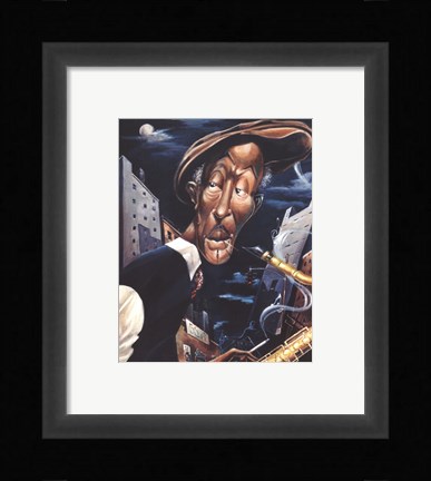 Framed Straight, No Chaser Print