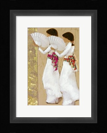Framed Girls from Binh Dinh I Print