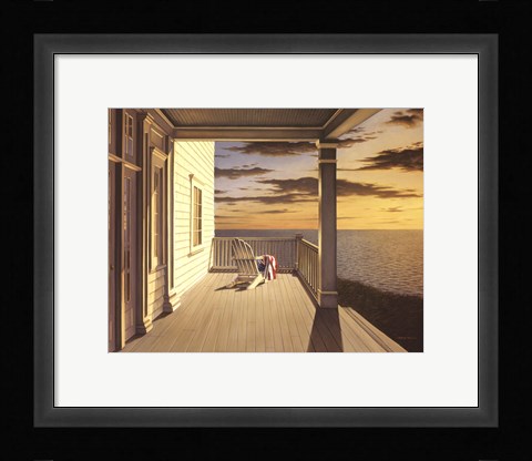 Framed Last Light Print