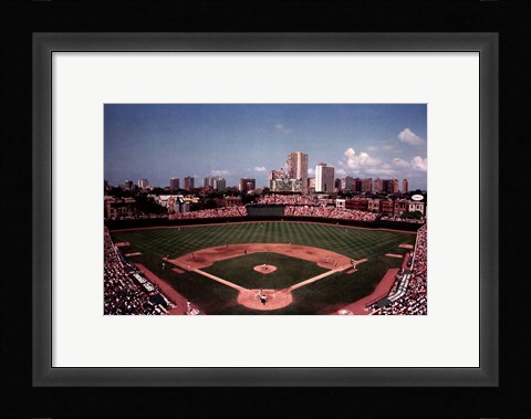 Framed Wrigley Field, Chicago Print