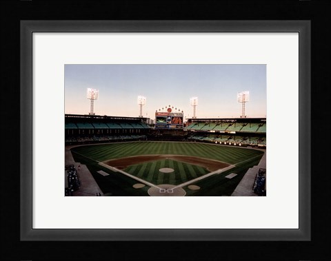 Framed Comiskey Park, Chicago Print