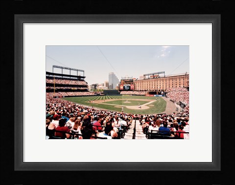 Framed Camden Yards, Baltimore Print