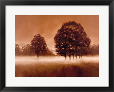 Framed Misty Morning Print