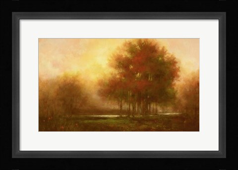 Framed Golden Forest Print