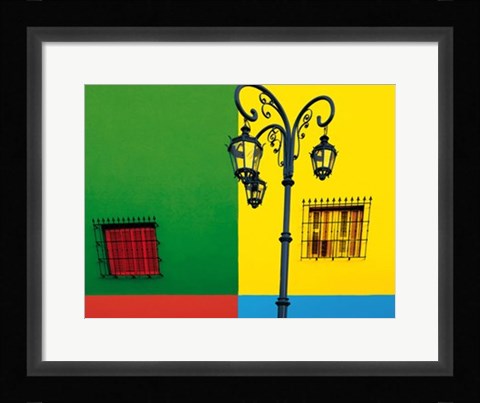 Framed La Boca, Buenos Aires I Print