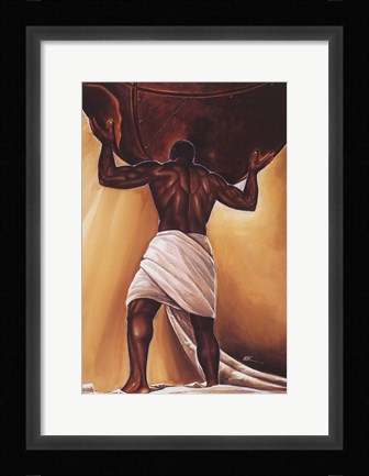 Framed Power of Man (medium) Print