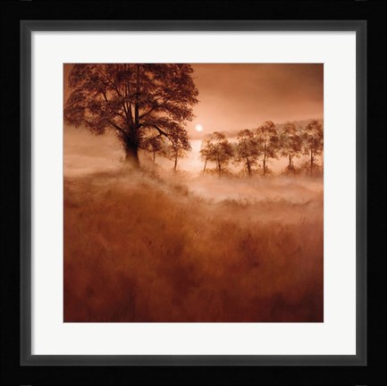 Framed Misty Morning Print