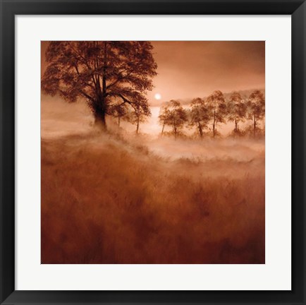 Framed Misty Morning Print