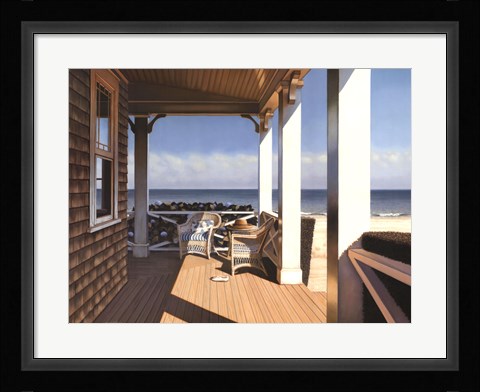 Framed Nantucket Shore Print