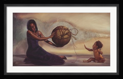 Framed If This World Were Mine (Female) Print