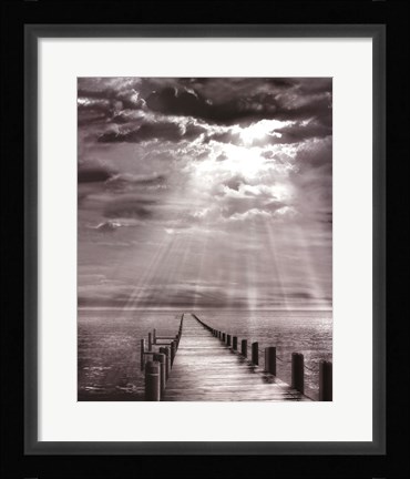 Framed Storm Clearing Print