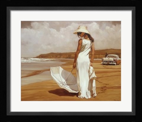 Framed Long Beach Print