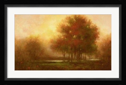 Framed Golden Forest Print