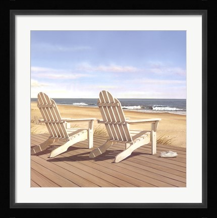 Framed Point East Print