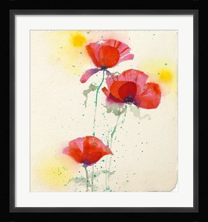 Framed Papaveri II Print