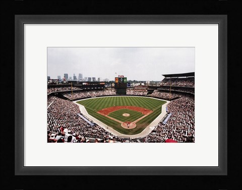 Framed Turner Field, Atlanta Print