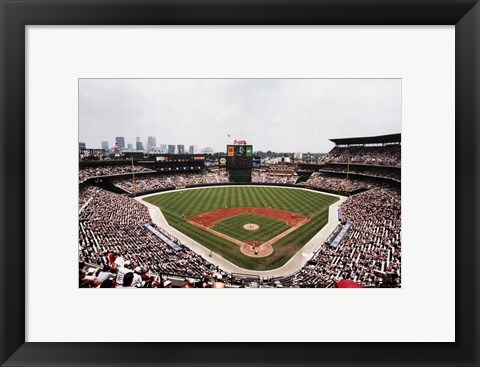 Framed Turner Field, Atlanta Print