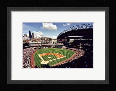 Framed Safeco Field, Seattle Print
