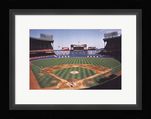 Framed Cleveland Municipal Stadium Print