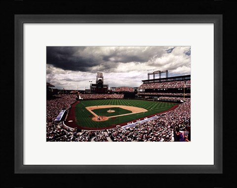 Framed Coors Field, Denver Print