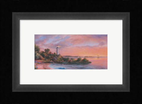 Framed Cape Paradise Print