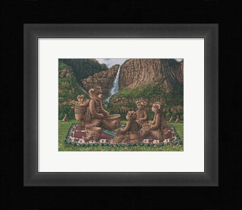 Framed Basket Weavers Print