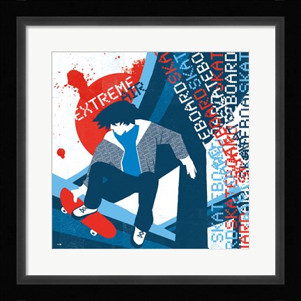 Framed Extreme Air II Print