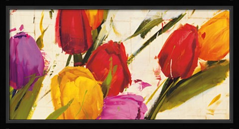 Framed Tulips Print