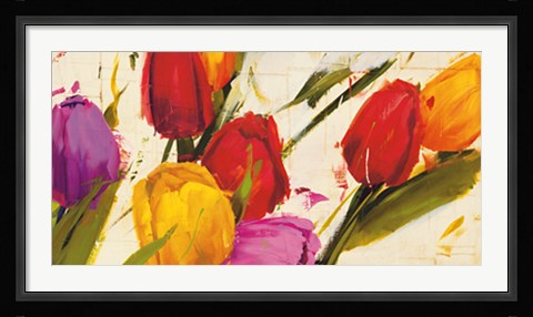 Framed Tulips Print