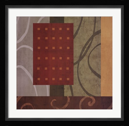 Framed Verve II Print