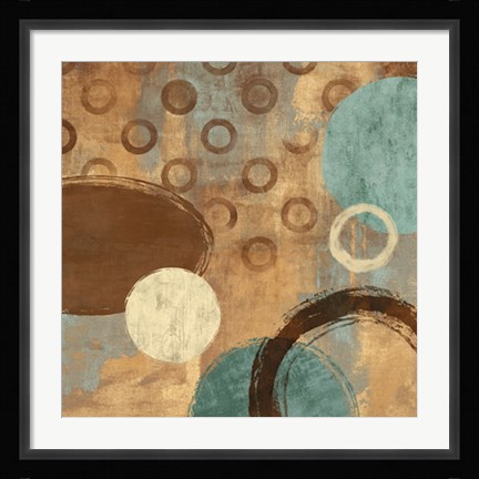 Framed Happy Go Lucky I Print