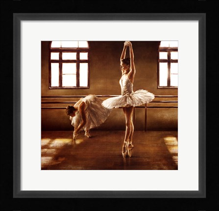 Framed Ballet Dancers Print