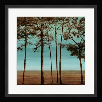 Framed Azure I Print