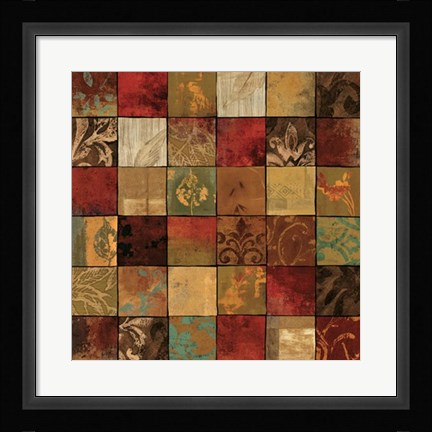 Framed Treasures I Print