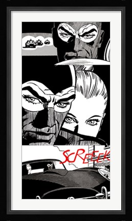Framed Diabolik &amp; Eva I Print