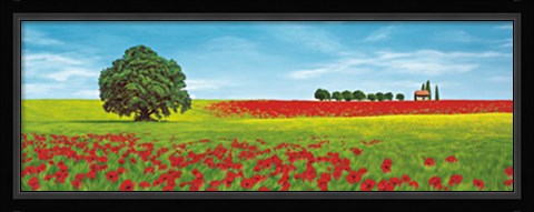 Framed Dolci colline Print