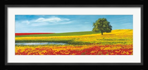 Framed Era d'estate Print