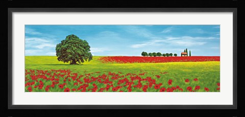 Framed Dolci colline Print