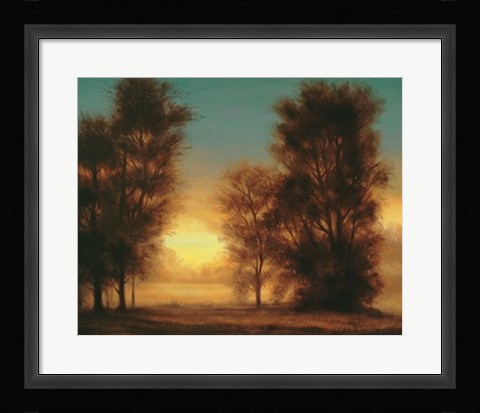 Framed Twilight I Print