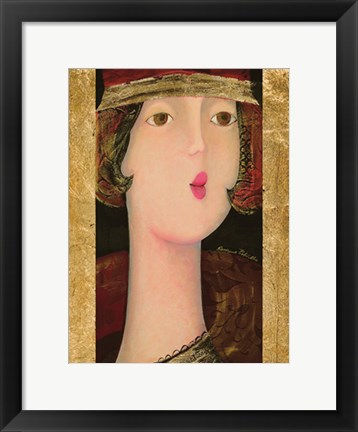 Framed Miss Scarlet Print