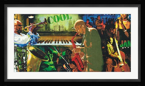 Framed Cool Jazz Print