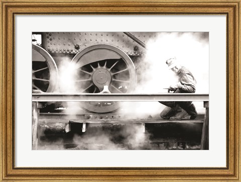 Framed Steam Print