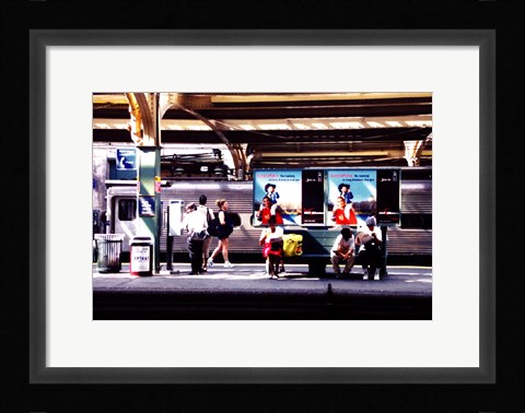 Framed Waiting Print