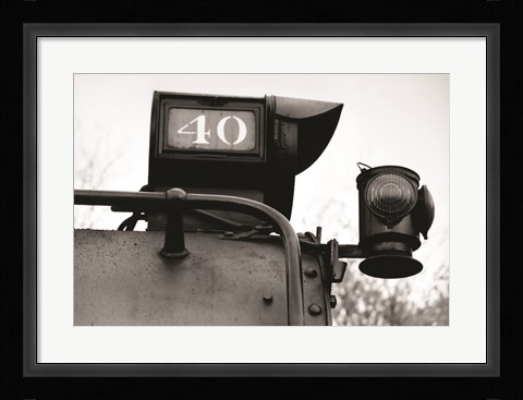 Framed Vintage I Print