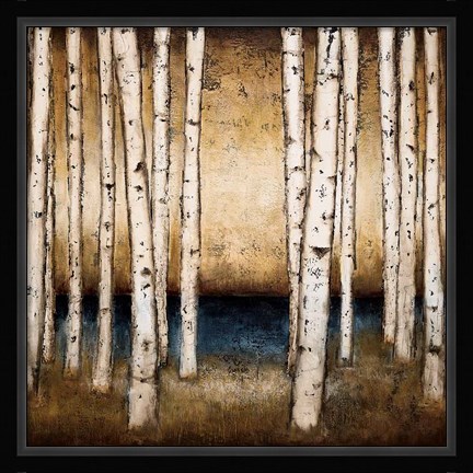 Framed Birch Landing Print